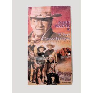 John Wayne & The Cowboys VHS Sealed 1971 Warner Bros. Western Film Bruce Dern